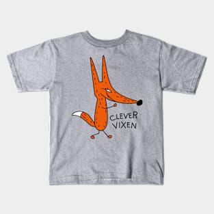 Clever vixen Kids T-Shirt